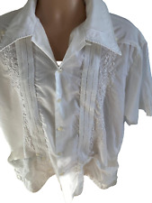 Camicia cubana guayabera usato  Spedire a Italy