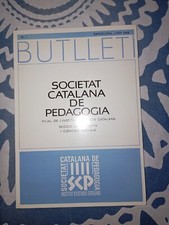 Usado, Butlletí Societat catalana de pedagogia monogràfic núm. 1 comprar usado  Enviando para Brazil