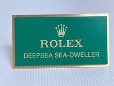 Rolex targhetta esposizione usato  Milano
