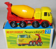 Usado, Matchbox Superfast No.21 - MISTURADOR DE CONCRETO DE MADEIRA - Nr, na caixa comprar usado  Enviando para Brazil