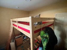 Double loft bed for sale  NORTHAMPTON