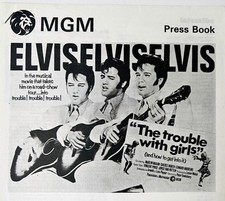 Hollywood Cinema / Elvis / Trouble With Girls Press Book and synopsis Exhibitors segunda mano  Embacar hacia Mexico