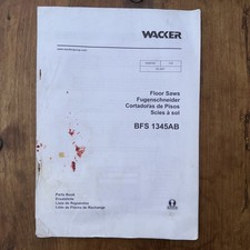 Wacker floor saw for sale  WATFORD