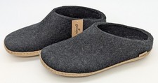 NOVO Chinelo Glerups 43 Cinza Carvão Feltrado Lã Couro Sola Masculino 10 Feminino 12 comprar usado  Enviando para Brazil