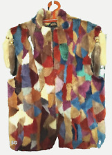Nerz weste multicolor gebraucht kaufen  Hannover