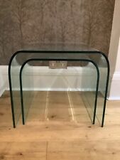 Set curved glass for sale  LONDON