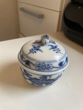 Meissen zuckerdose zwiebelmust gebraucht kaufen  Brieselang