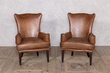 Pair vintage wingback for sale  BURNTWOOD