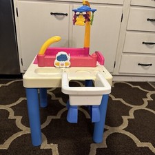 Usado, Raro!! Mesa de brincar vintage Fisher-Price pequena mamãe, banho, cadeira alta e cama comprar usado  Enviando para Brazil