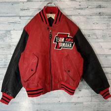 Couro bovino anos 80 90 team YAMAHA todo em couro varsity tamanho L [VG] limitado do Japão◎ comprar usado  Enviando para Brazil