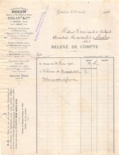 1921 godin colin d'occasion  France