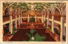 Cartão postal HOTEL SCENE St. Louis Missouri MO j/29 AN9000 comprar usado  Enviando para Brazil