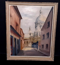 Tableau montmartre rue d'occasion  Villeneuve-la-Guyard
