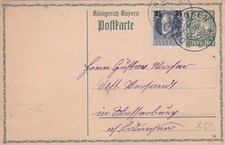 Königreich bayern auffrankier gebraucht kaufen  Deutschland