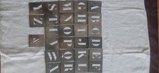 Pochoirs alphabet fer d'occasion  Gaillac