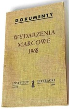 Używany, Wydarzenia marcowe 1968. Paryż: Instytut Literacki 1969 na sprzedaż  PL