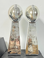 Usado, Troféu Philadelphia Eagles Vince Lombardi Super Bowl LII + LIX 14" 2018/2025 comprar usado  Enviando para Brazil
