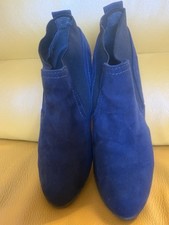 Ladies navy suede for sale  BLACKPOOL