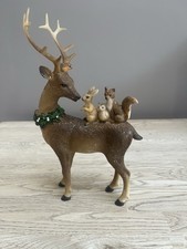 Resin christmas deer for sale  BRISTOL