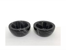 Black marble trinket usato  Milano