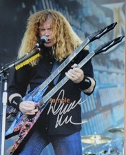 Dave Mustaine Reimpressão Foto 8X10 Assinada Autografada Man Cave Presente Banda Megadeth comprar usado  Enviando para Brazil