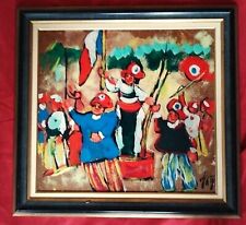 Superbe huile henri d'occasion  Vic-sur-Aisne