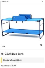Gear camping bunkbed for sale  BIRMINGHAM