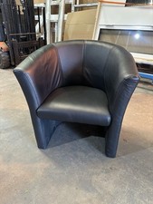 Leather tub chairs for sale  HALESOWEN