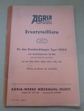 Agria einachsschlepper 1900d gebraucht kaufen  Recke