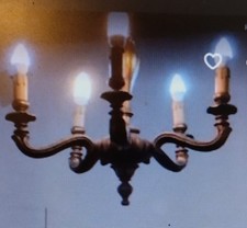 Lampadario legno scolpito usato  Guidonia Montecelio