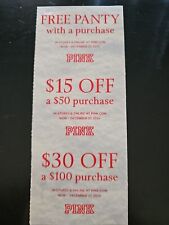 Victoria secret coupons for sale  Miami