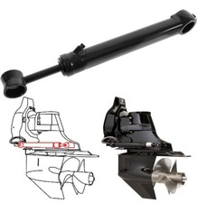 Cilindro Stbd Trim Ram, acabamento elétrico todos Mercruiser Bravo I, II e III, usado comprar usado  Enviando para Brazil