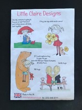 Girl bear sentiments for sale  CUPAR