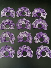 Hand crochet purple for sale  TORQUAY