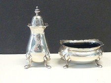 Tiffany & Co Makers prata esterlina adega sal pimenta shaker pé vintage comprar usado  Enviando para Brazil