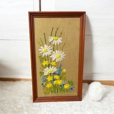 Vintage floral embroidery for sale  Montrose