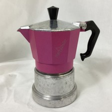 Top Moka, cafeteira de espresso italiana xícara única, rosa + prata (T2) CP#683, usado comprar usado  Enviando para Brazil
