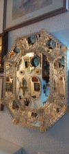 Vintage venezianer wandspiegel gebraucht kaufen  Butzbach