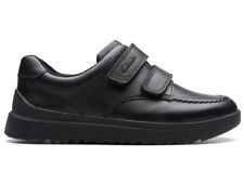 Usado, Sapatos Clarks Kids Youths estilo gol couro ajuste F futebol escolar tamanho Reino Unido 3-8 comprar usado  Enviando para Brazil