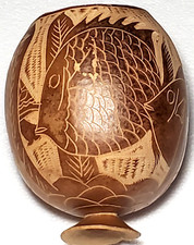 Mcm carved coconut for sale  Englewood