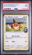2020 Pokemon Futsal Promo #002 Eevee On The Ball PSA 9 cartas! ESTADO PERFEITO! Frete grátis comprar usado  Enviando para Brazil