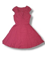 Damen weinrotes kleid gebraucht kaufen  Haiger
