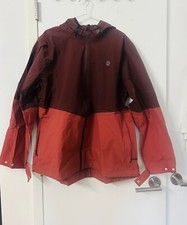 MENS WRANGLER ATG WATER RESISTANT WHITESIDE WINDCRUSHER RED HOODED JACKET NWT for sale  Haledon