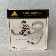 NOVO! Behringer Guitar Link UCG102 USB guitarra para interface USB com caixa, usado comprar usado  Enviando para Brazil