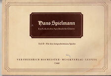 Hans spielmann volkslieder gebraucht kaufen  Bad Harzburg