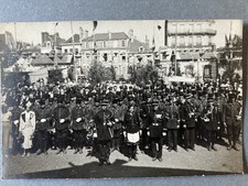 Cpa photo fanfare d'occasion  Dun-sur-Meuse