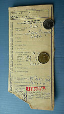 Old buff logbook for sale  EDGWARE