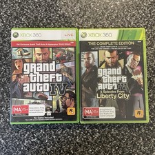 Grand Theft Auto IV 4 e Episódios de Liberty City Xbox 360 com Jogo de Mapa, usado comprar usado  Enviando para Brazil