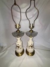 Vintage twin lamps for sale  Somerset