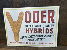 Vintage yoder seed for sale  USA